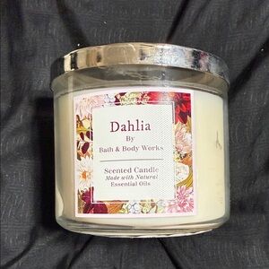 Bath & Body Works Dahlia 3 wick Candle